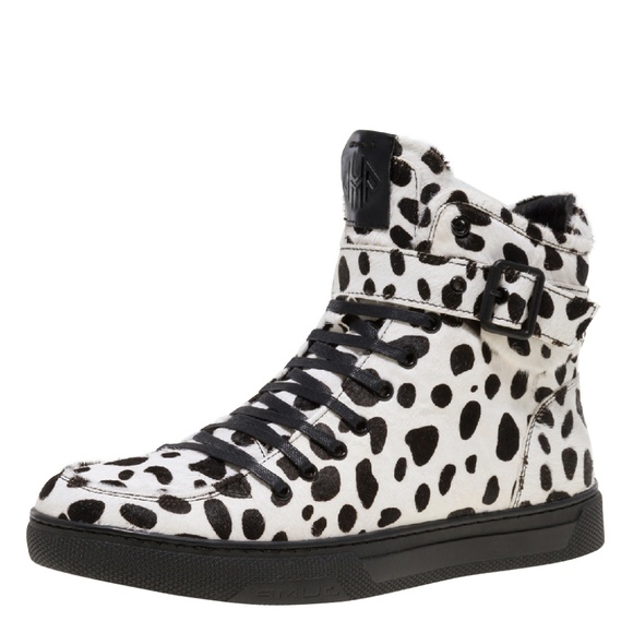 dalmation print boots